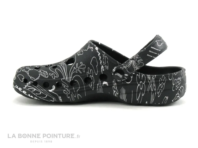Achat chaussures Woz? Femme Sabot Woz?, vente Woz Cheese Picasso noir
