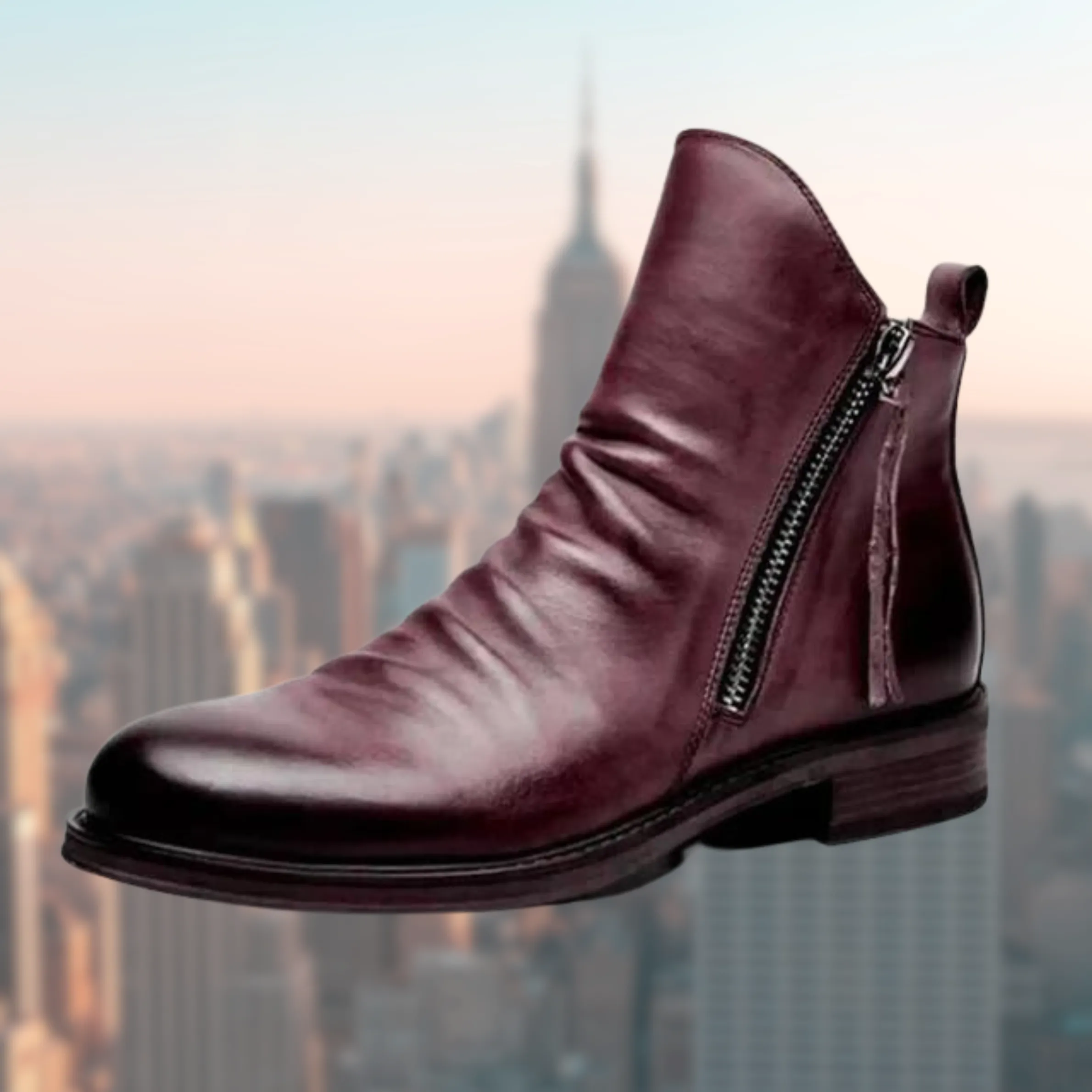 Alexios - bottes en cuir