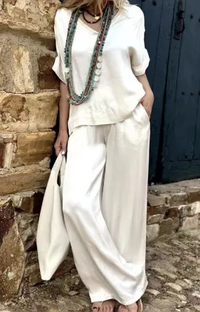 Alice Leroy | Ensemble blouse et pantalon élégant