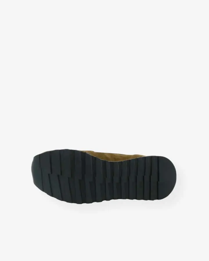 Basket Kaki et Blanc Femme Chic | Yarir | Adige Chaussures