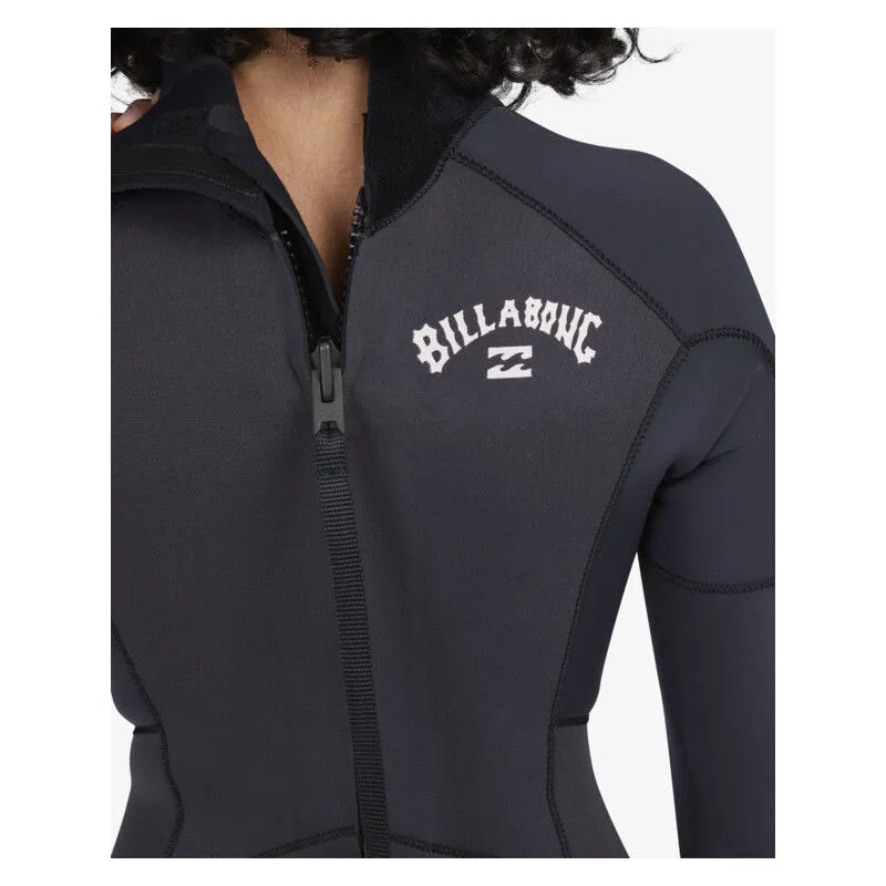Billabong 3/2 mm Launch Back Zip GBS - Combinaison de surf femme | Hardloop