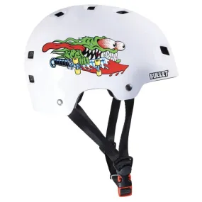 Casque de Protection Bullet Enfants Santa Cruz Slasher White