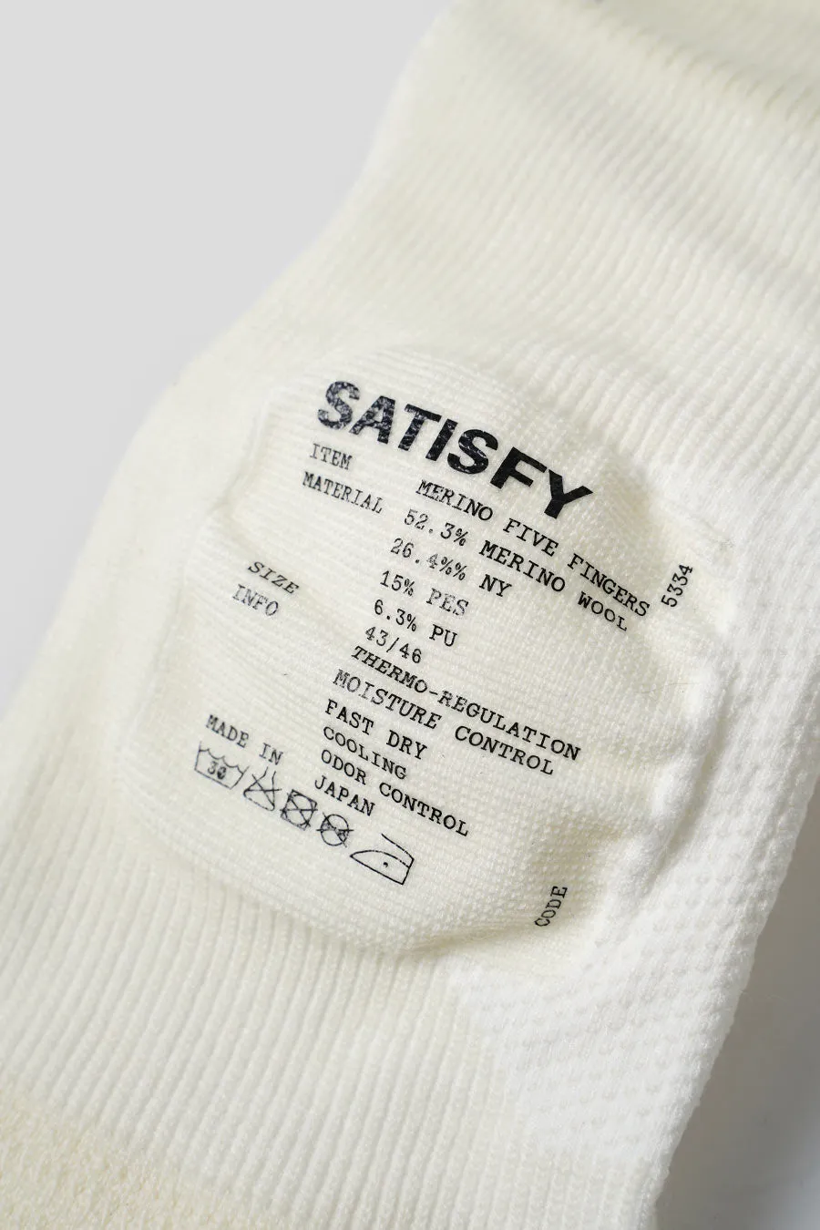 CHAUSSETTES MERINO FIVE FINGER CRUES
