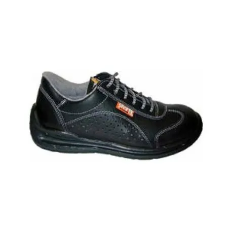 Chaussure de sécurité basse embout acier "Mustang", noir (S1) - Lemaitre