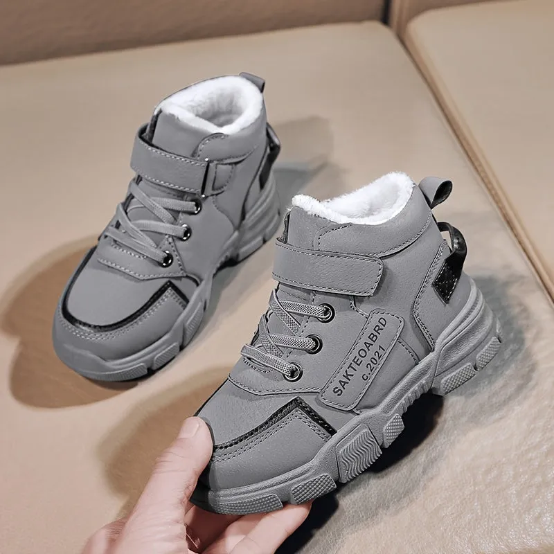 Chaussures d'hiver décontractées anti-dérapantes pour garons