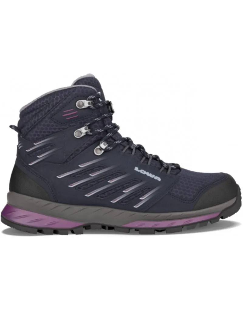 Chaussures Femme Trek Evo GTX Mid Navy/Berry LOWA