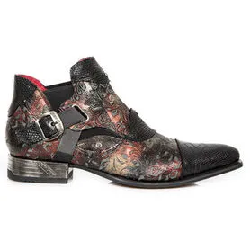 Chaussures hommes de style mocassin en cuir New Rock M.NW135-C7