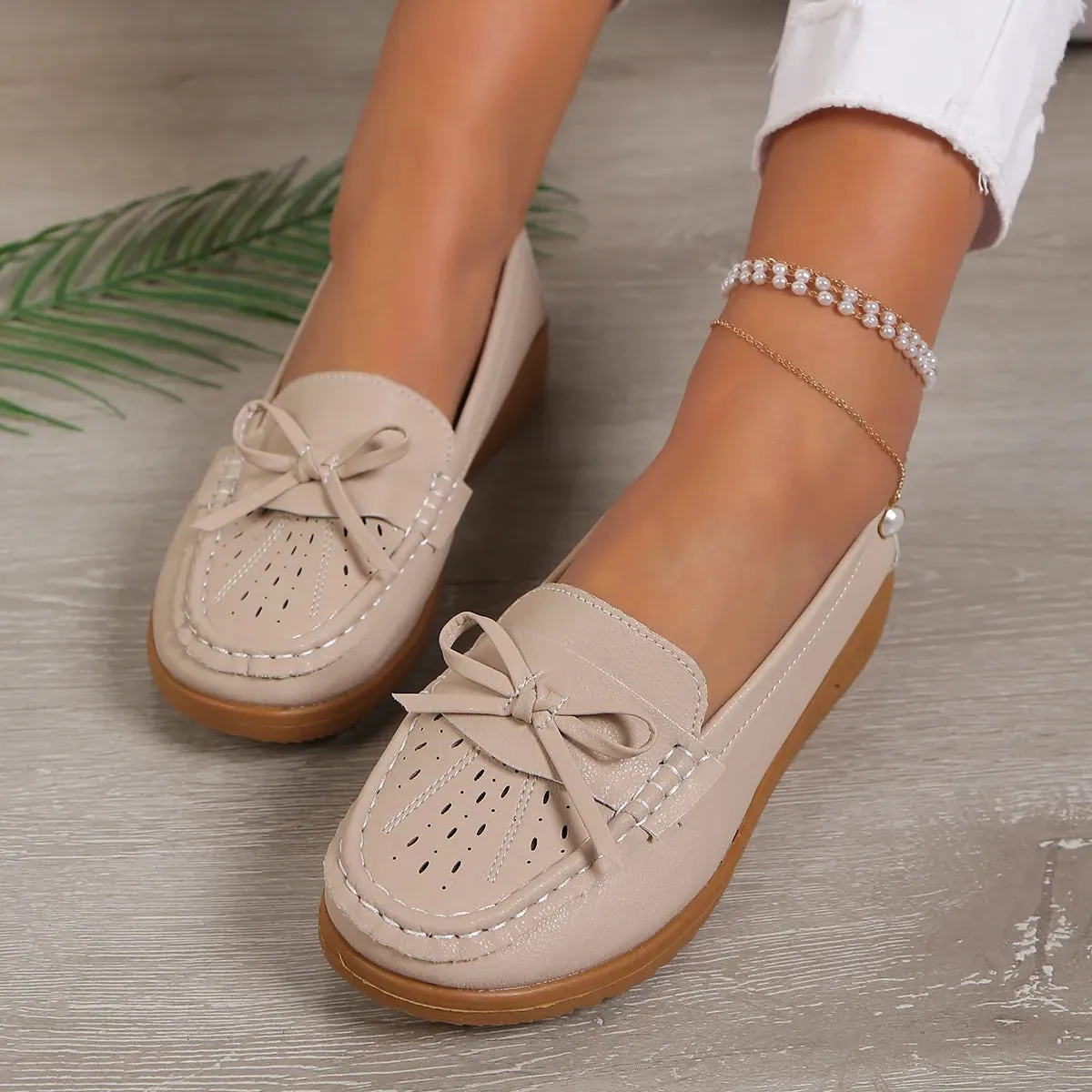 Chaussures Orthopédiques Plates à la Mode pour Femme Seiky