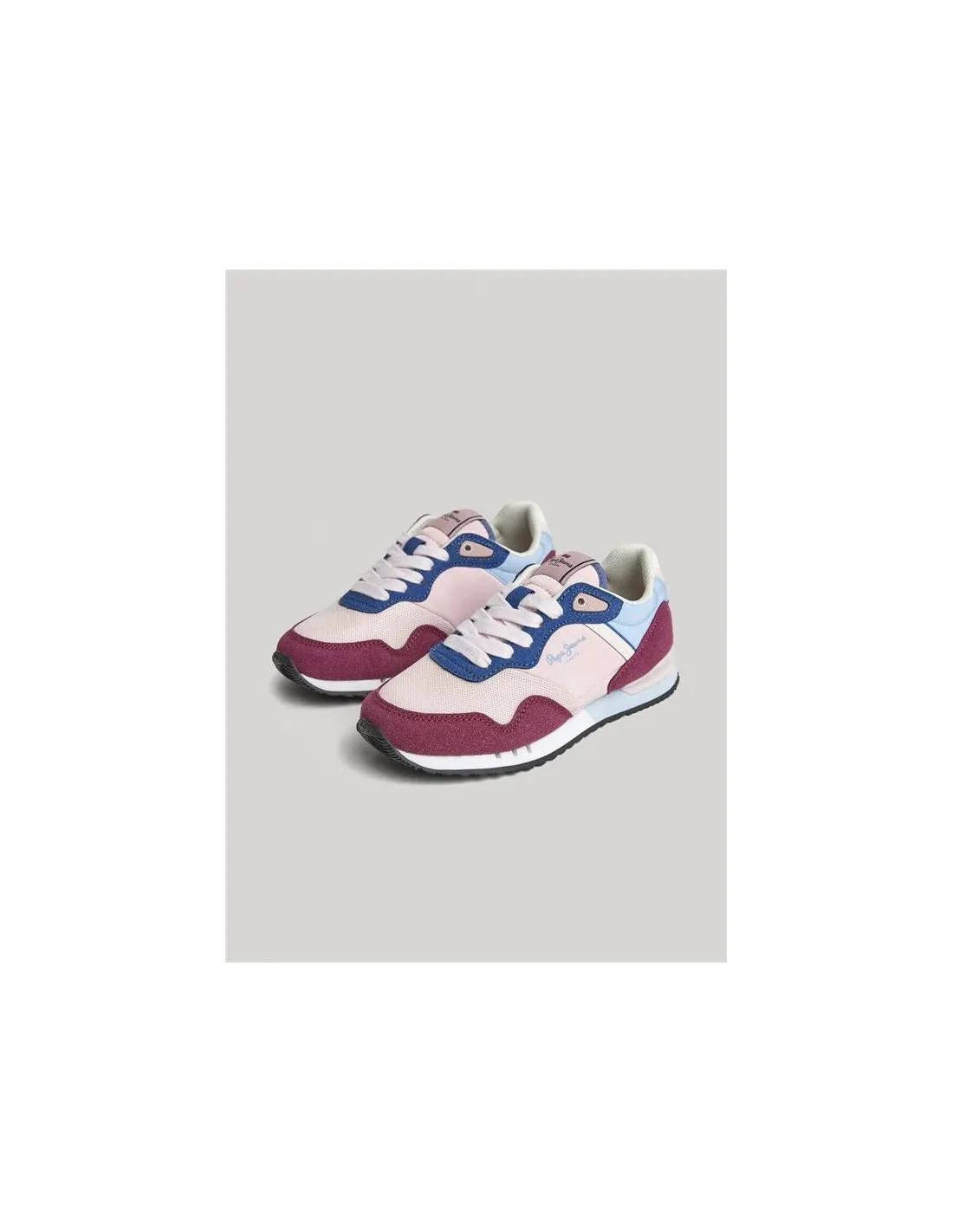 Chaussures pour filles London Classic Crushed Berry Red