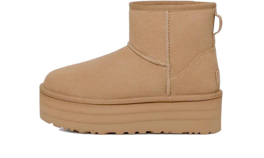 Classic Mini Platform Boot Mustard Seed