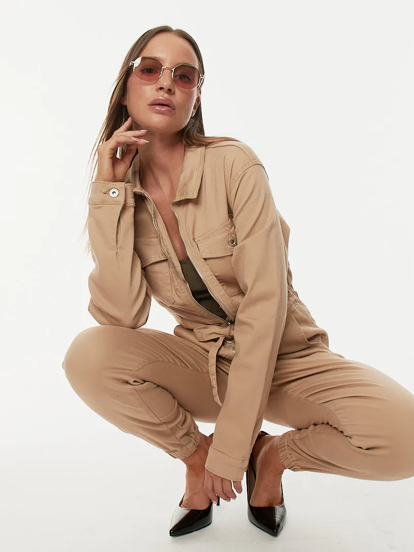 Combinaison pilote femme