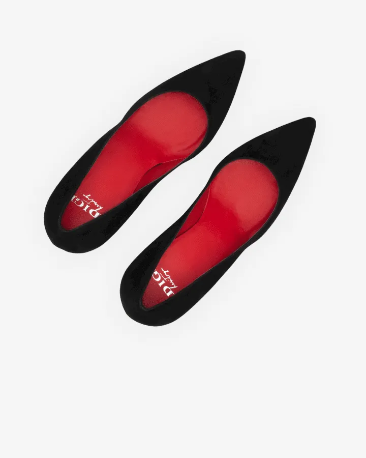 Escarpins Velours Noir Chic Femme | Tiffany | Adige Chaussures