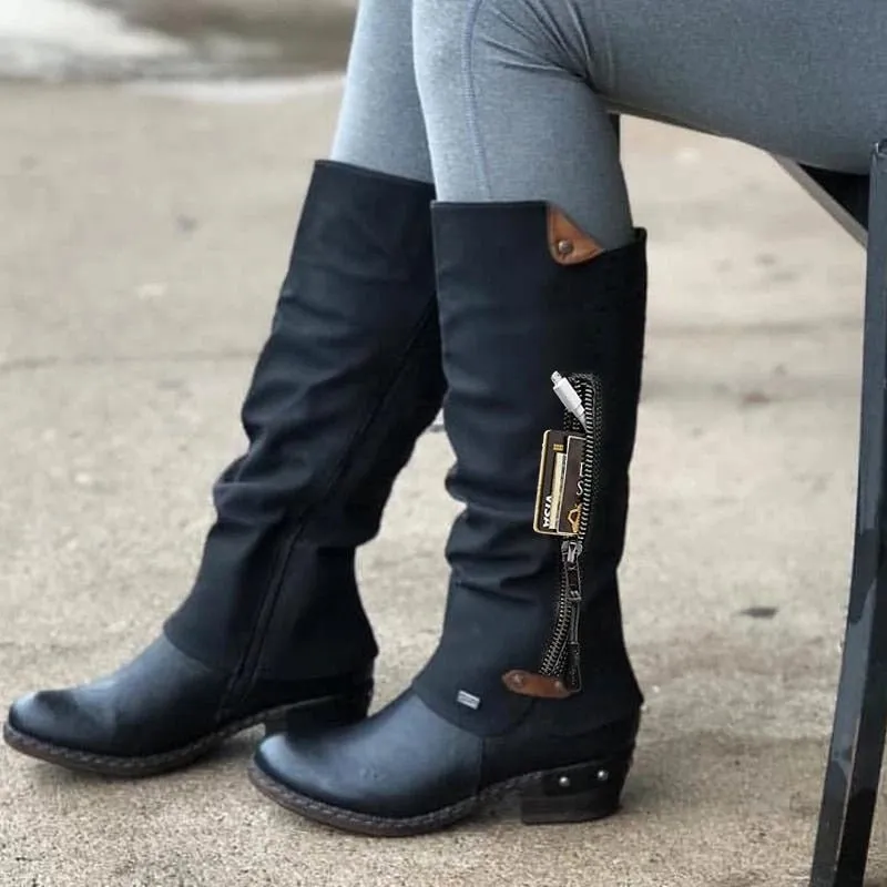 Hana - bottes à compartiments hauts pour femme