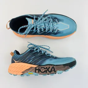 Hoka W Speedgoat 4 - Seconde main Chaussures trail femme - Bleu - 40 | Hardloop