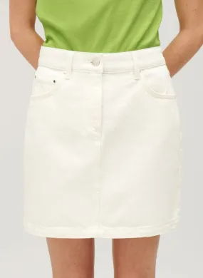 JUPE COURTE EN DENIM - CLAUDIE PIERLOT pour FEMME | Printemps