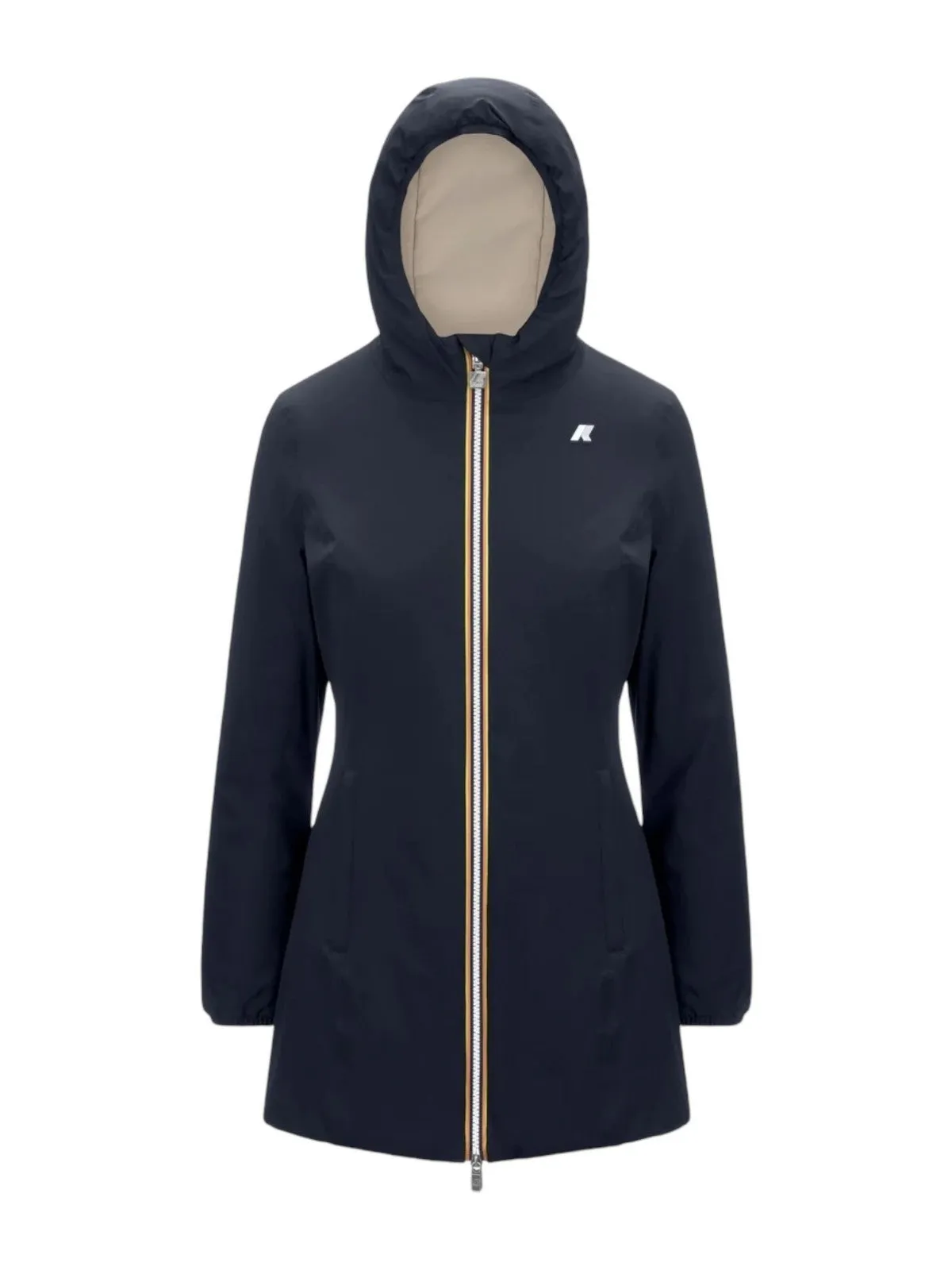 K-Way Veste bleue pour femme Denise Double K6128UW ATJ