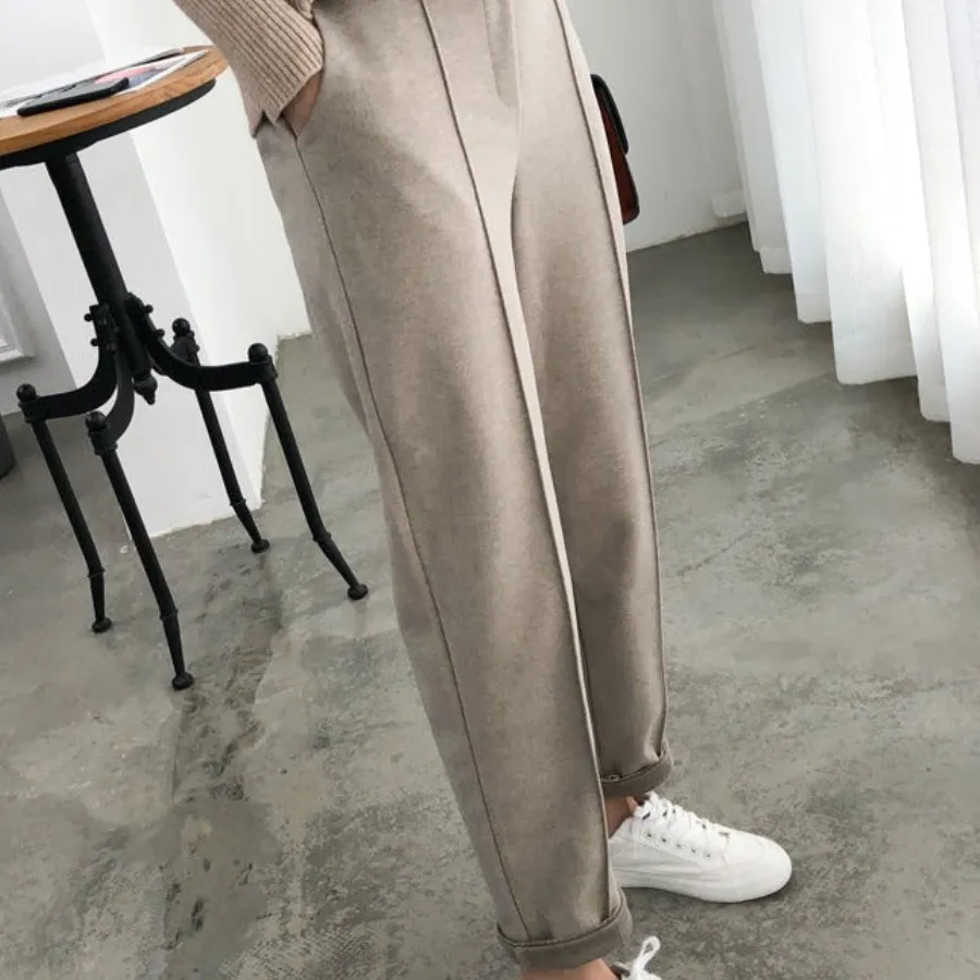 Lysandra | Pantalon élégant pour femme | Beige