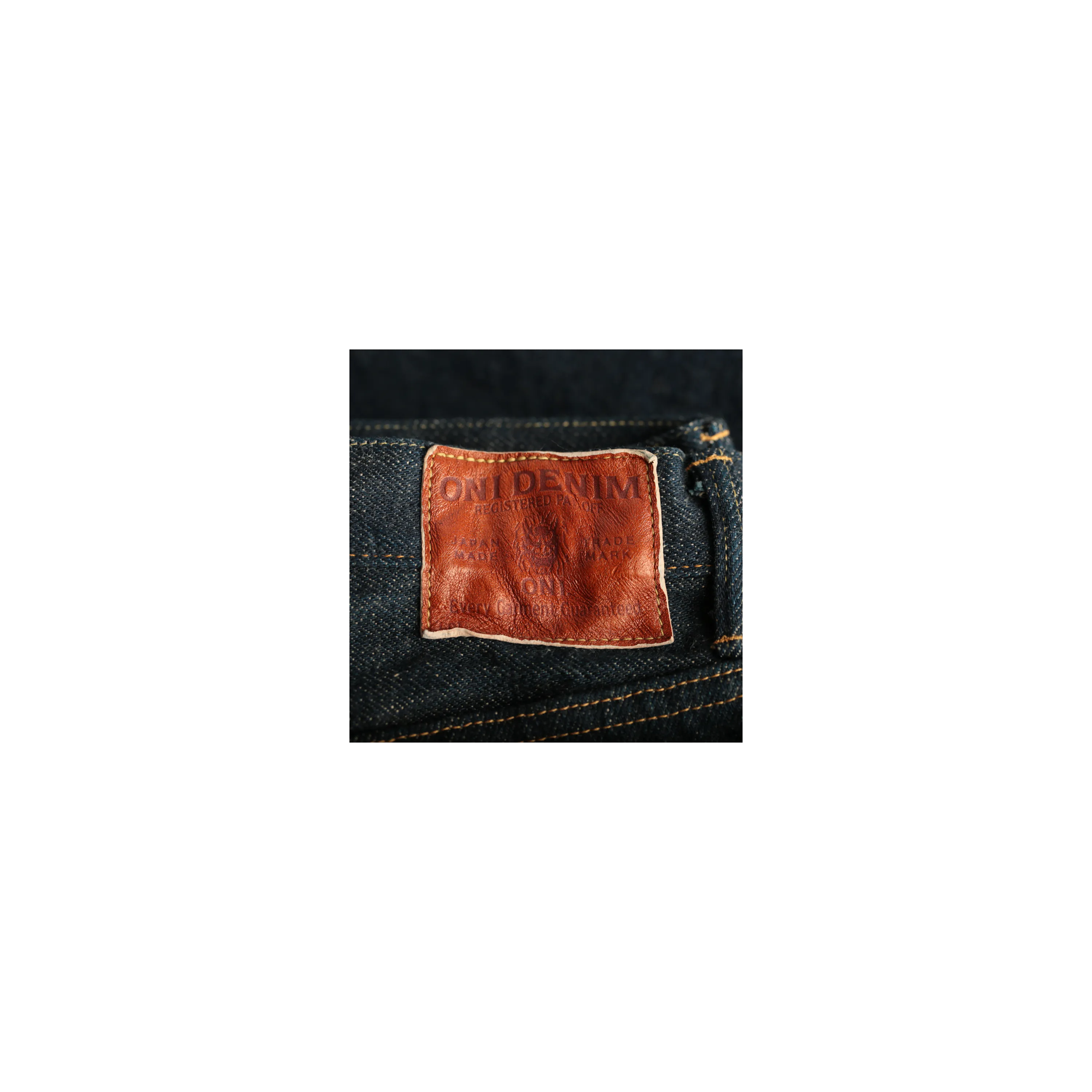 ONI / 902ZR "Secret Denim" 20oz High Rise Relaxed Tapered