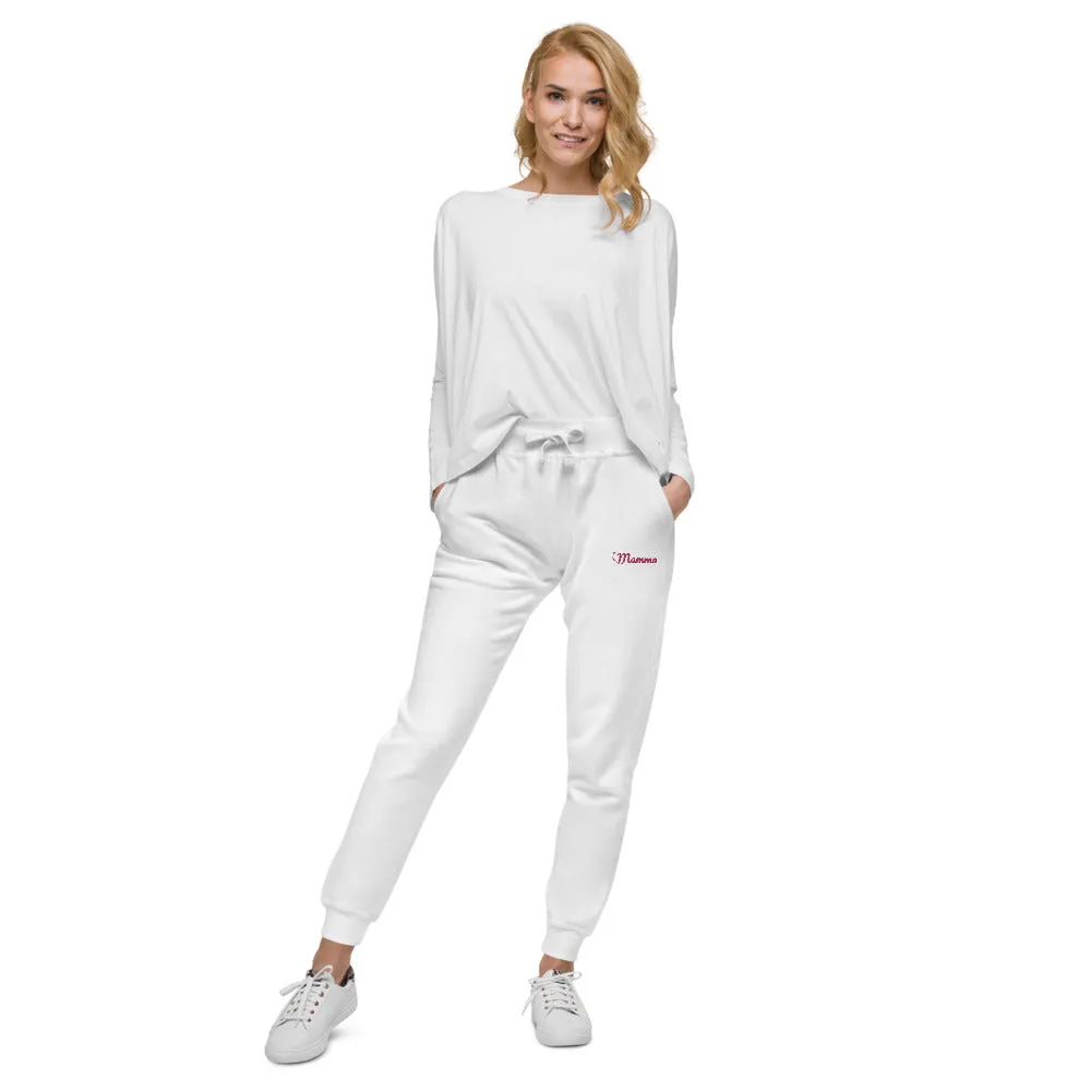 Pantalon de survêtement en molleton Mamma