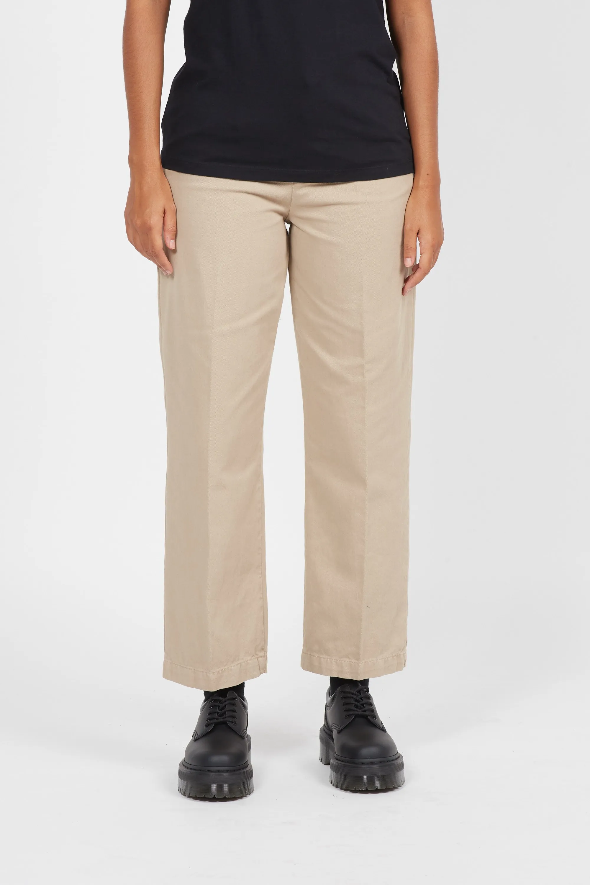 Pantalon Droit Beige Carhartt Wip - Femme | Citadium