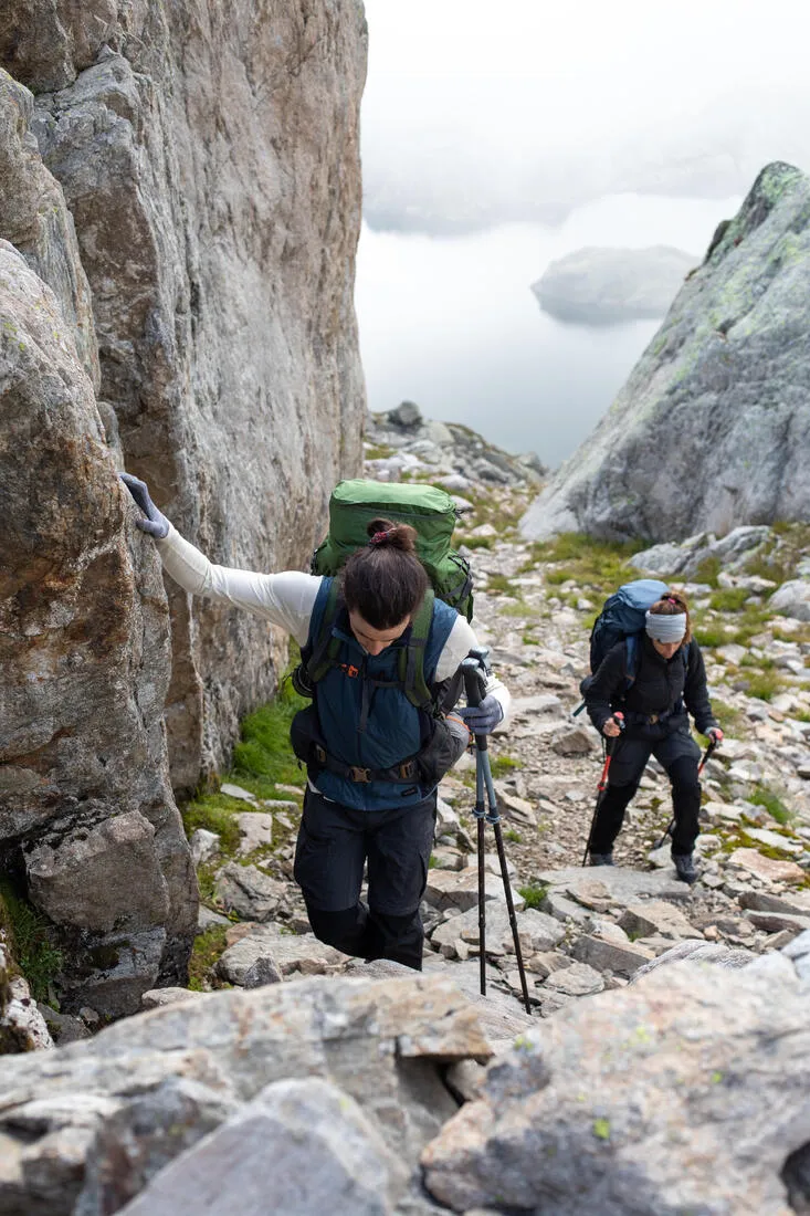 Pantalon résistant de trek montagne - MT500 - Femme