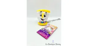 Peluche épaule Zip Disney Parks Disneyland La Belle et la Bête tasse peluche aimantée 10 cm