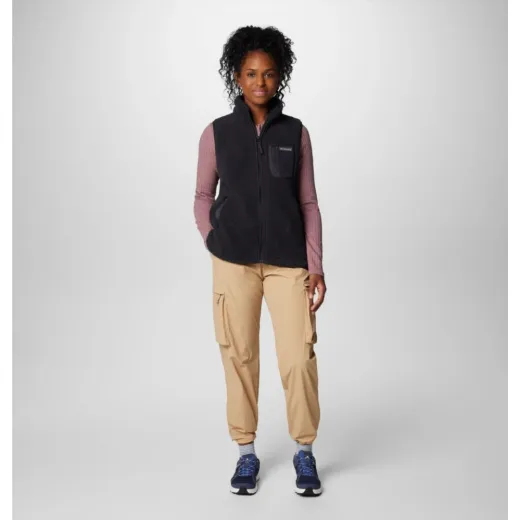Polaire femme west bend vest ii black