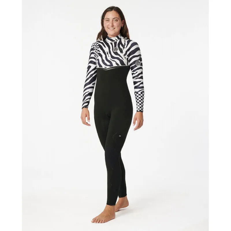 Rip Curl Women E Bomb 4/3 mm Zip Free Sublimed Wetsuit - Combinaison de surf femme | Hardloop