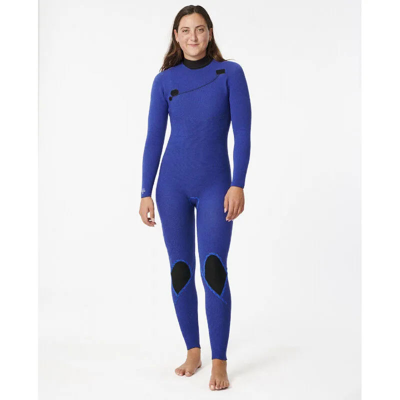 Rip Curl Women E Bomb 4/3 mm Zip Free Wetsuit - Combinaison de surf femme | Hardloop