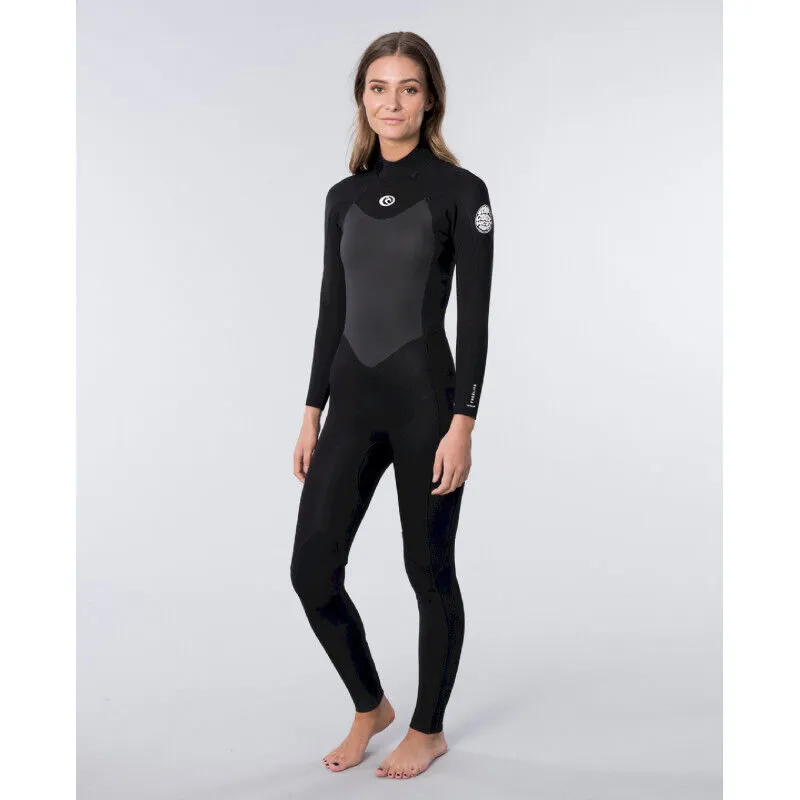 Rip Curl Women Freelite 3/2 mm Back Zip Flat Lock Wetsuit - Combinaison de surf femme | Hardloop