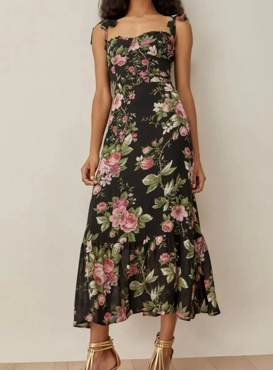 Robe Longue Florale Femme