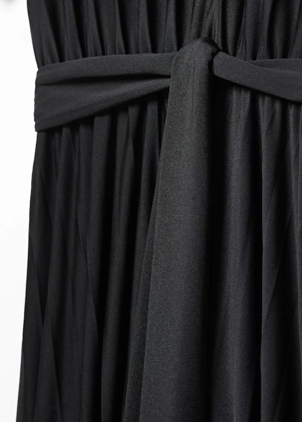 Robes Et Combinaisons | Femme MANGO Combinaison Plissée Nœud Noir