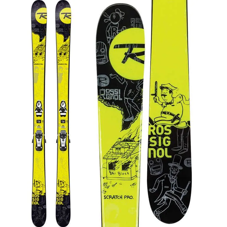Scratch Pro Jr + Fixations Axium 70 Jr Test