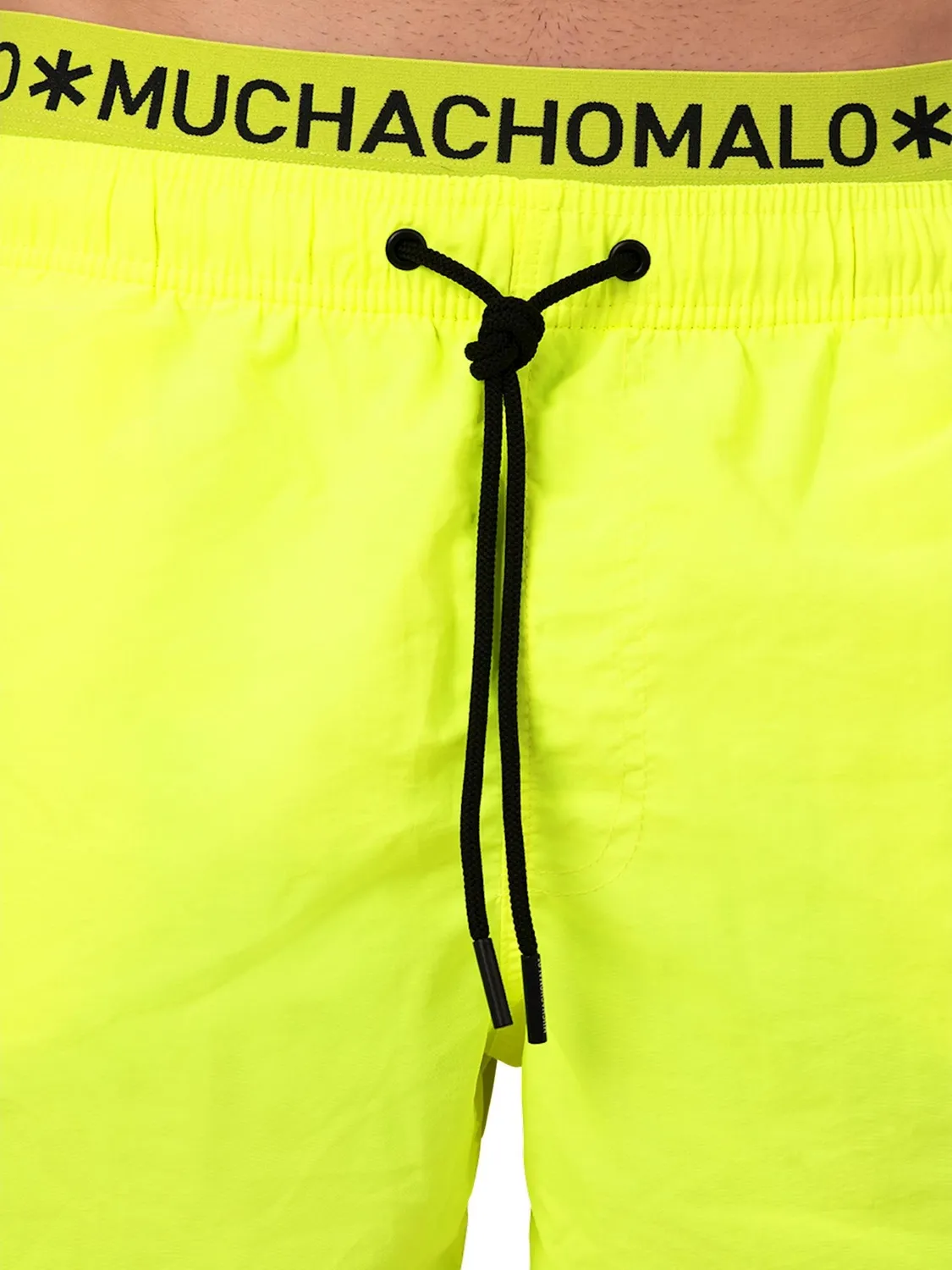 Short de Bain Muchachomalo Homme Solid Neon Yellow