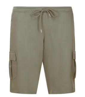 Short Redfield en coton mélangé taupe