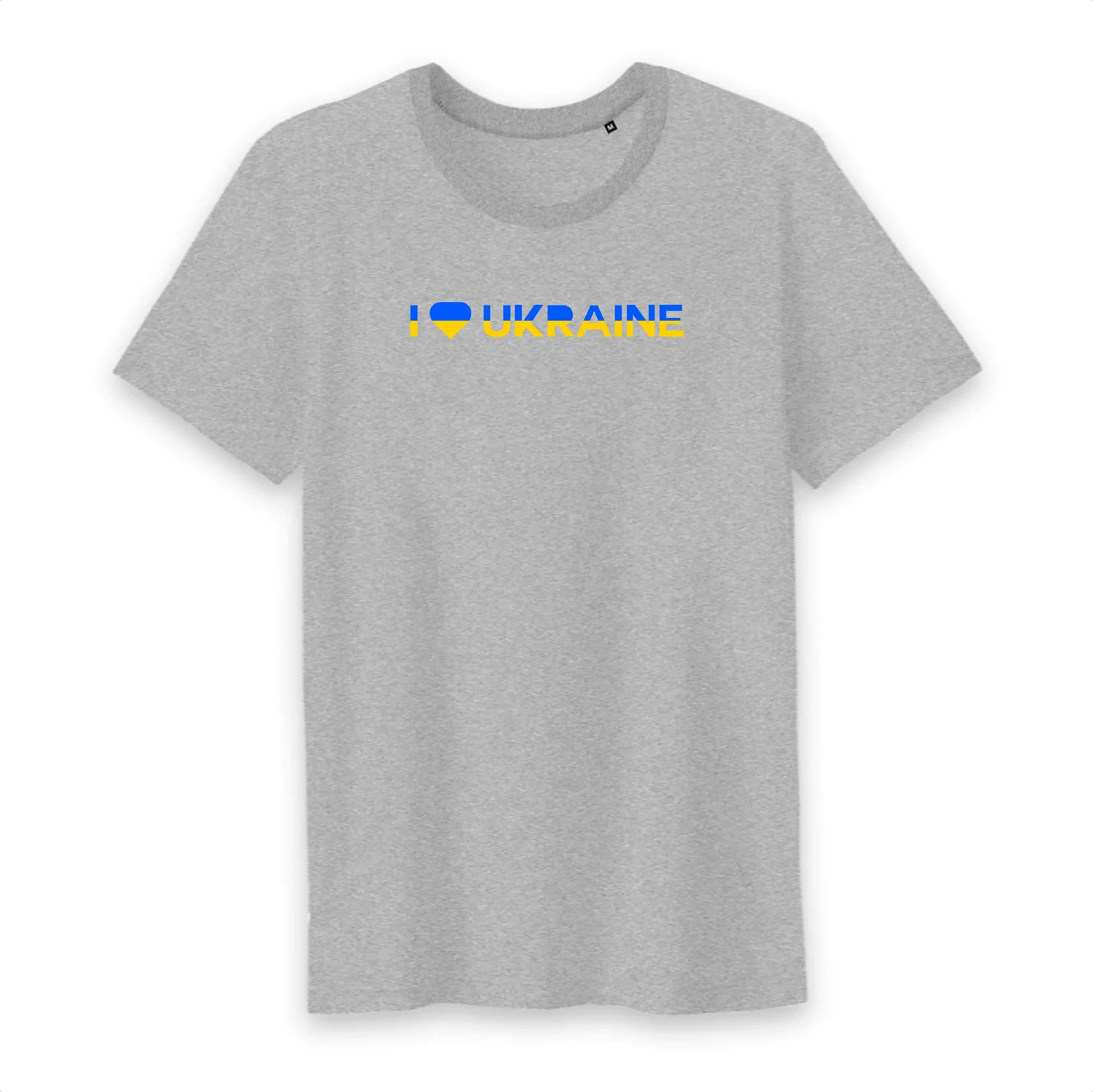 T shirt homme col rond I Love Ukraine