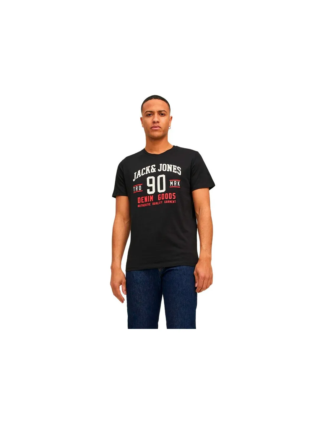 T-shirt Homme Jack & Jones ethan 3Pk Mp Noir