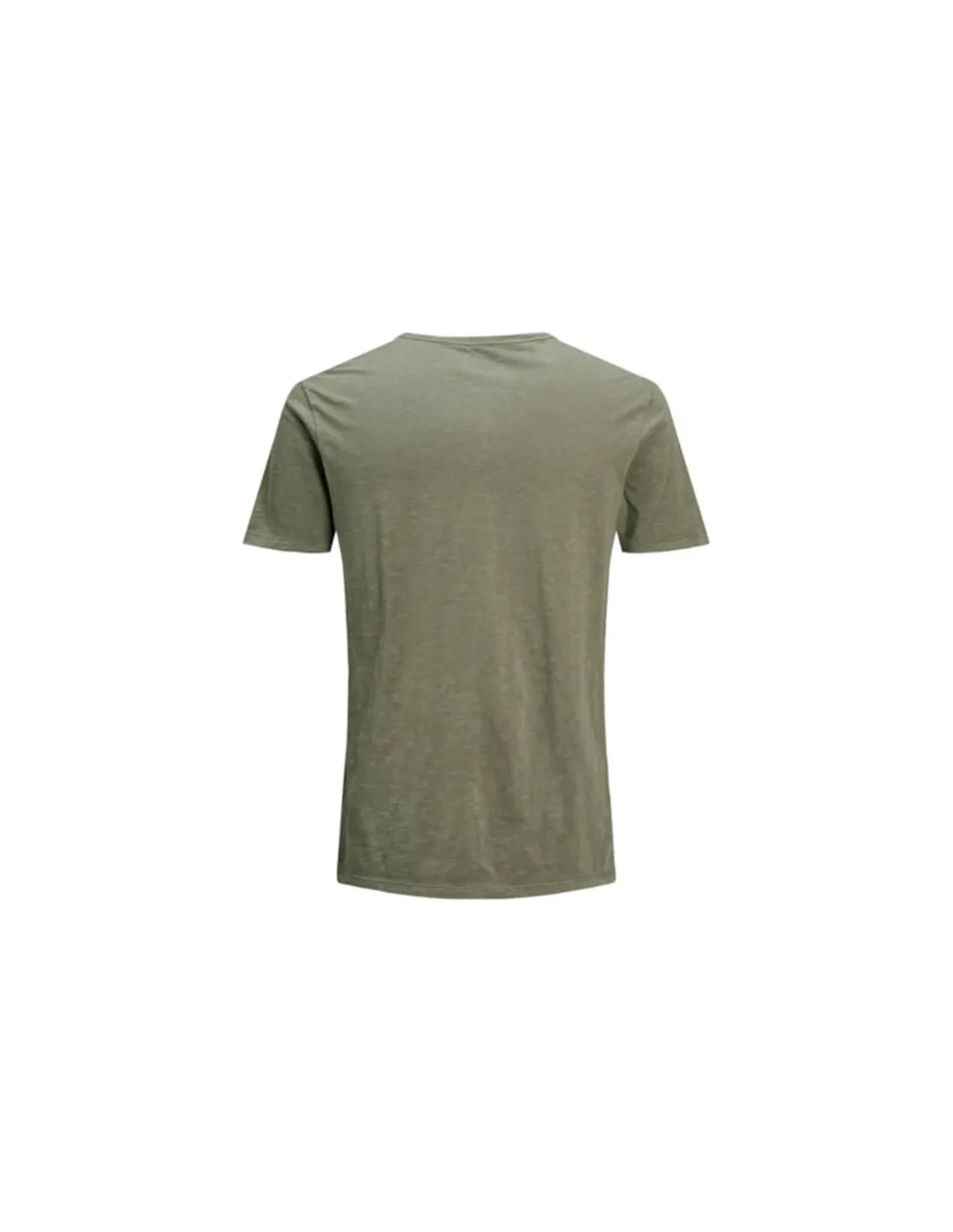 T-shirt Jack and Jones split Dusky Green Homme