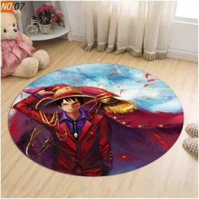 Tapis Rond One Piece   Futur Roi des Pirates