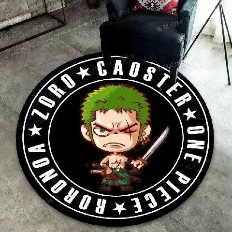Tapis Rond One Piece   Zoro Chibi