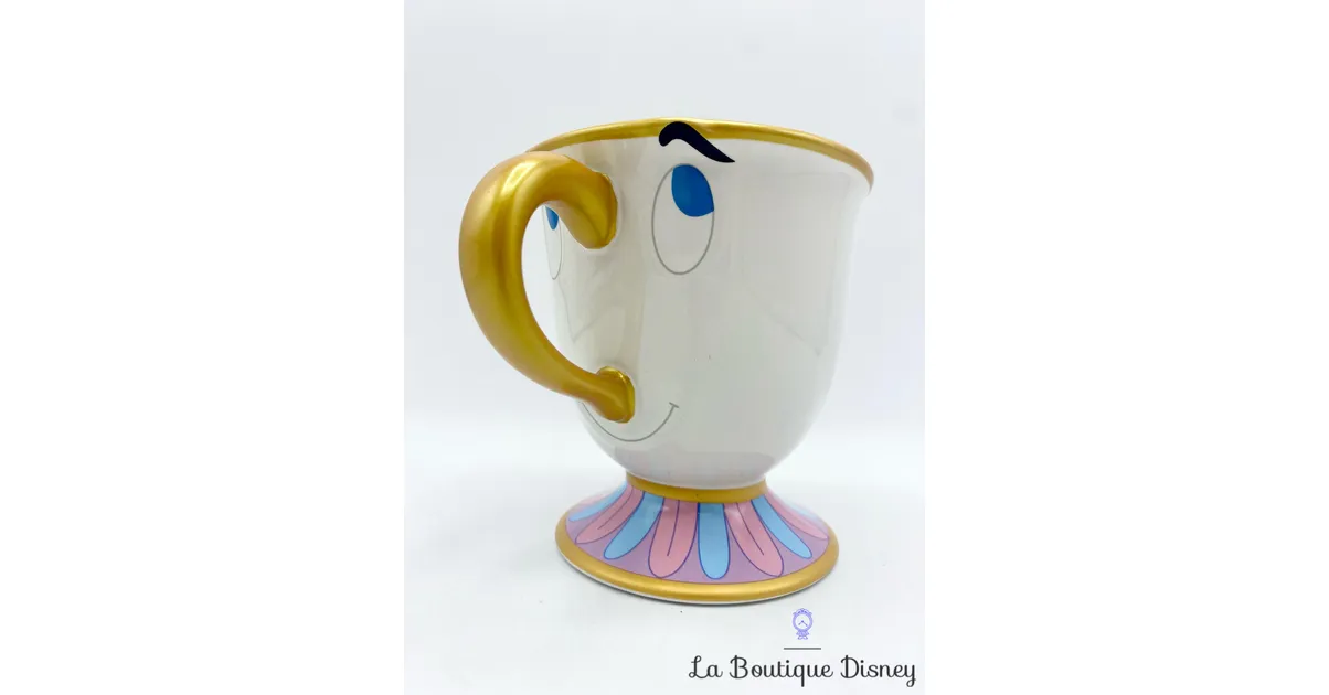 Tasse Zip La Belle et la Bête Disney Parks 2021 Disneyland Paris relief 3D