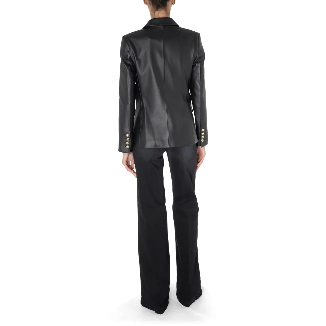 Twinset Jeans Wide Leg noir 