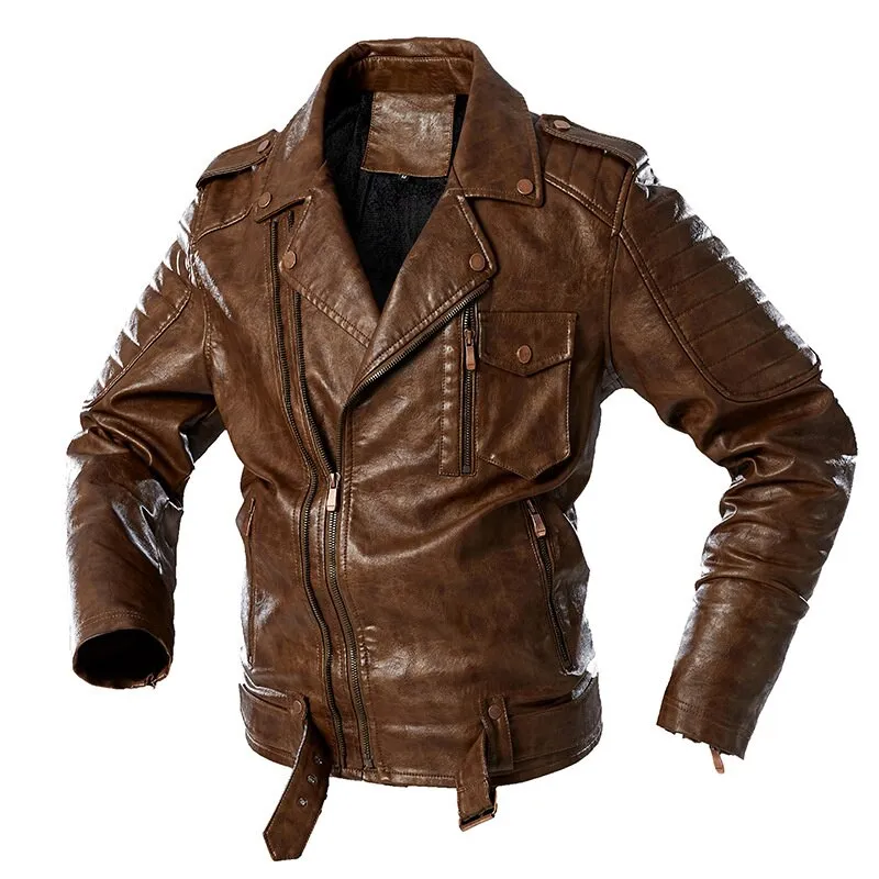 Veste Cuir Moto Vente Vintage