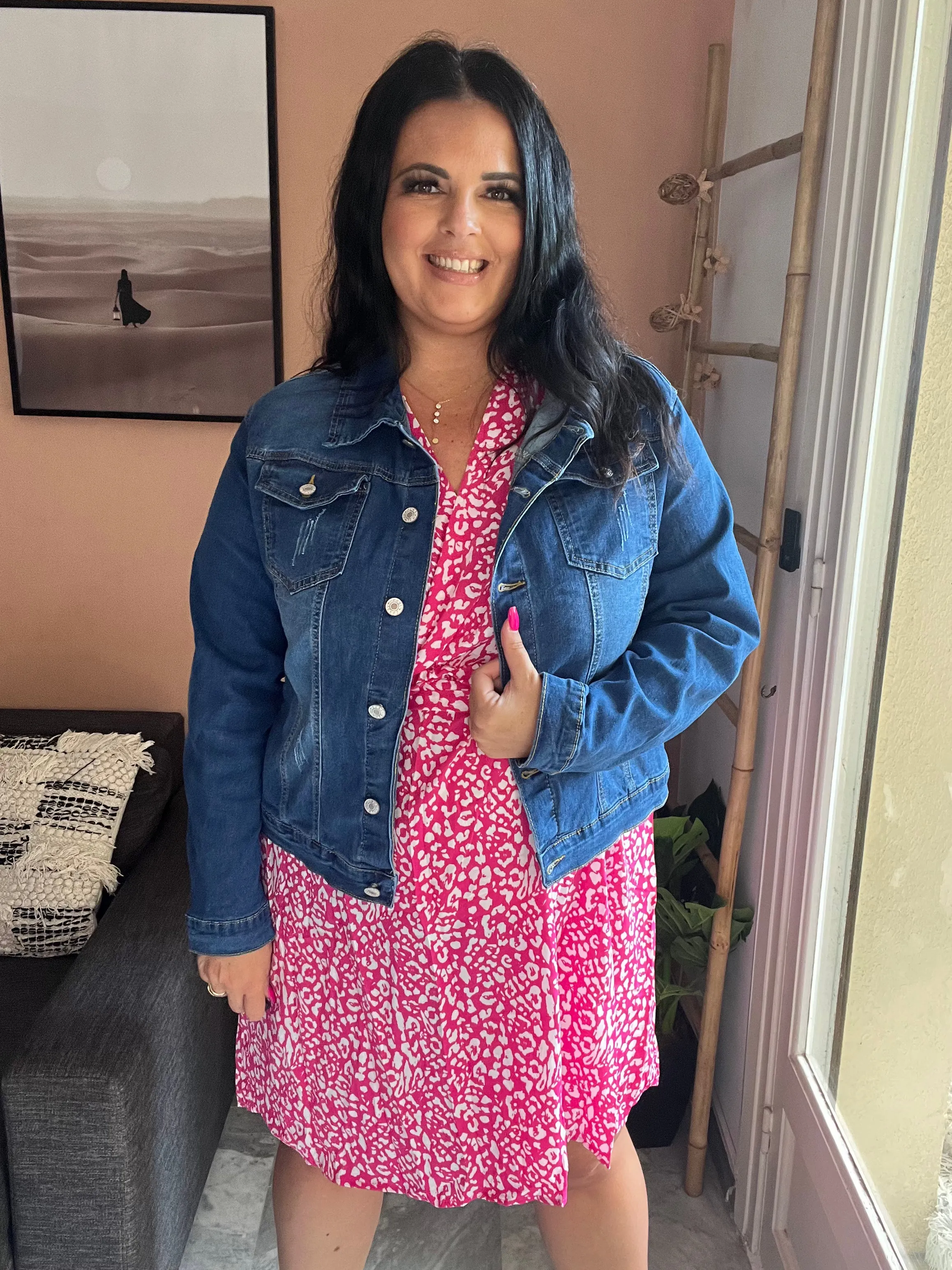 Veste en Jean bleue