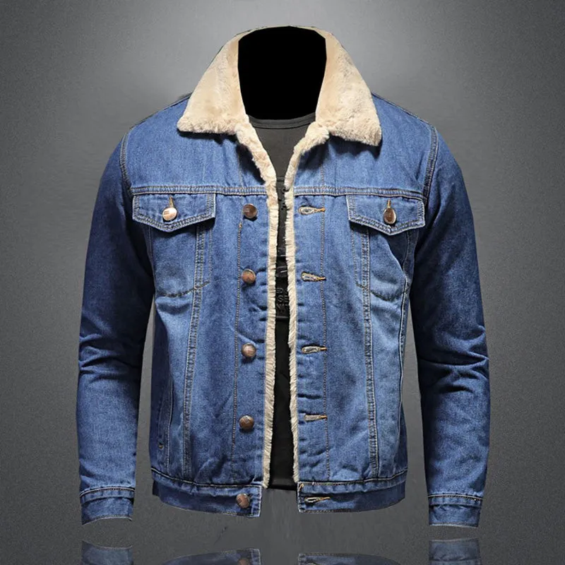 Veste en Jean Chaude pour Hommes