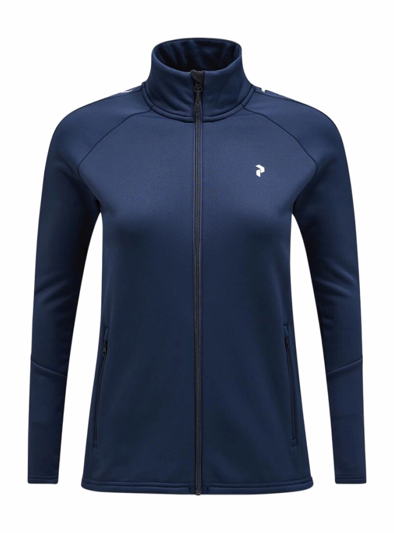 Veste Peak Performance Femme Rider Zip Jacket Blue Shadow
