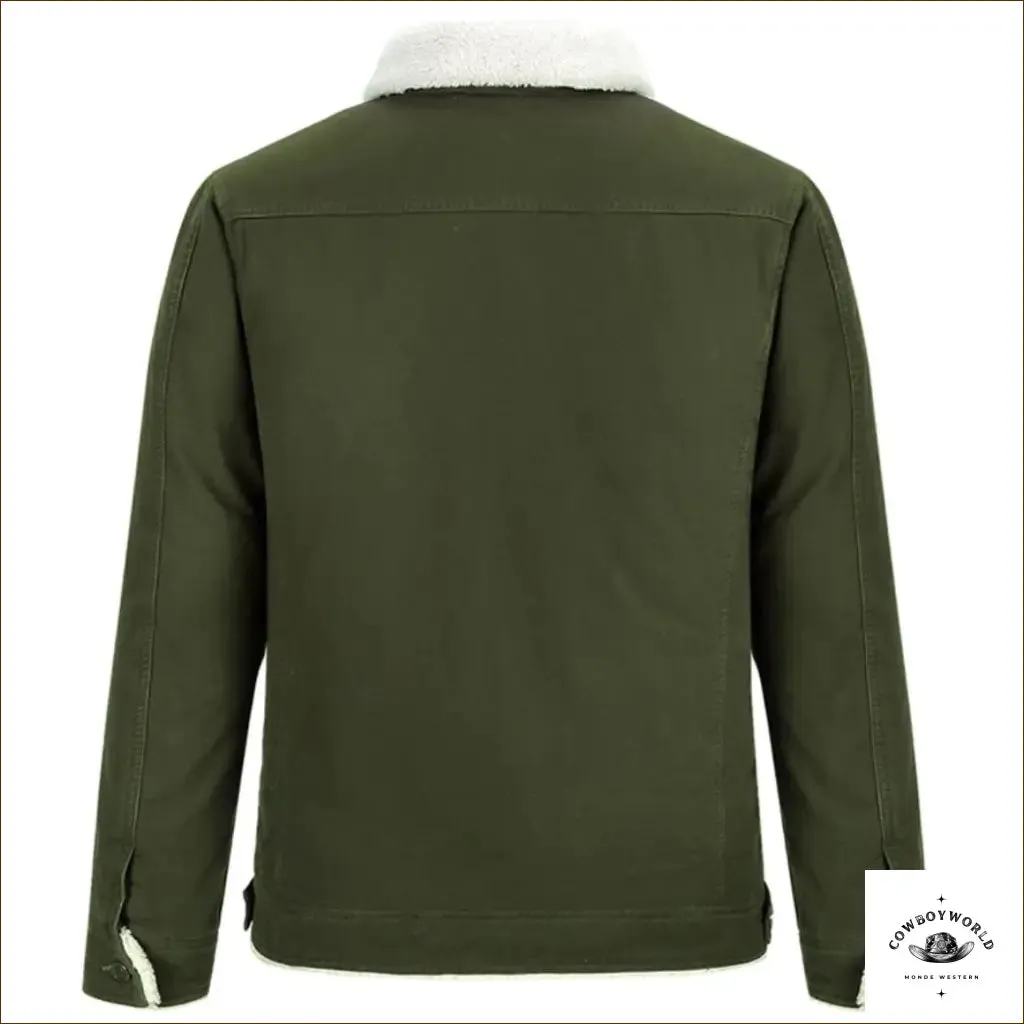 Veste Western en Jean Beige