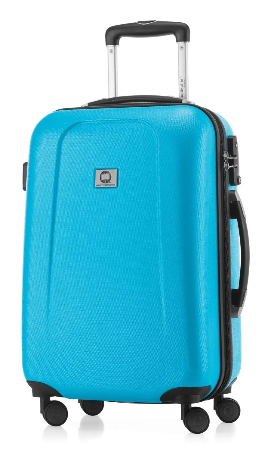 Wedding - Valise à main Bleu cyan mat, TSA, 55 cm, 42 litres